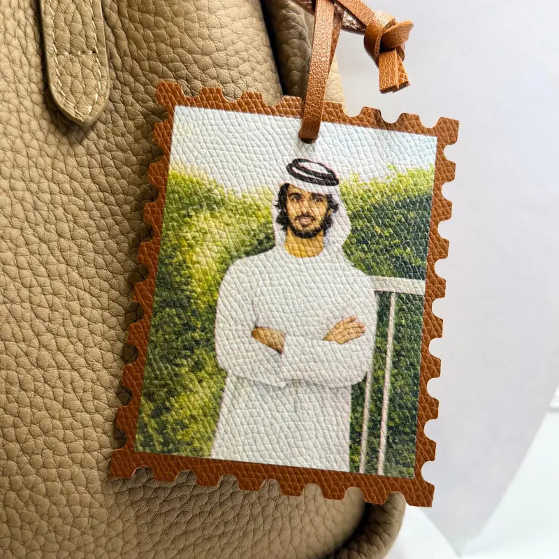 MBZ Leather Pendent