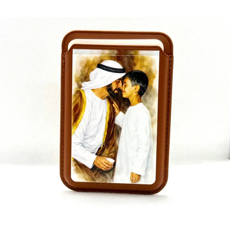 Magnetic Card Holder - Baba Zayed