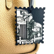 Shk. Mansoor Leather Pendent