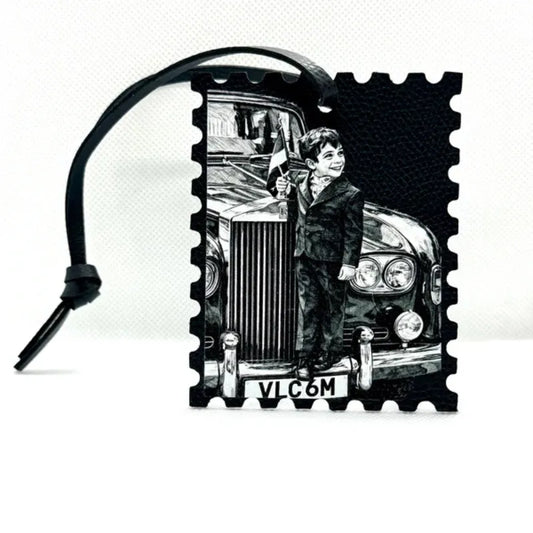 Shk. Mansoor Leather Pendent