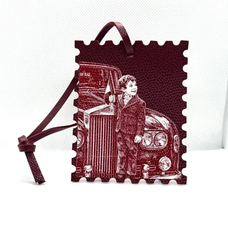 Shk. Mansoor Leather Pendent