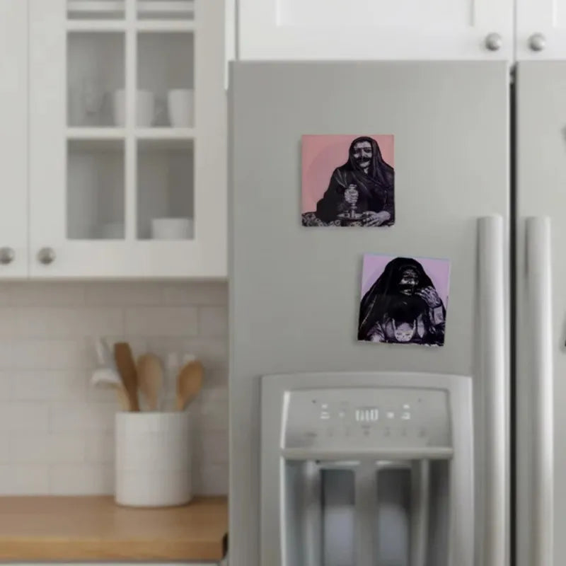 The Weaver - Custom Acrylic Fridge Magnet